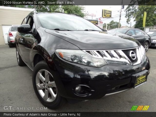2009 Nissan Murano SL AWD in Super Black