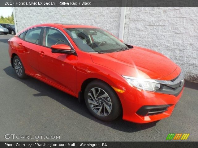 2017 Honda Civic EX Sedan in Rallye Red