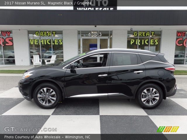 2017 Nissan Murano SL in Magnetic Black