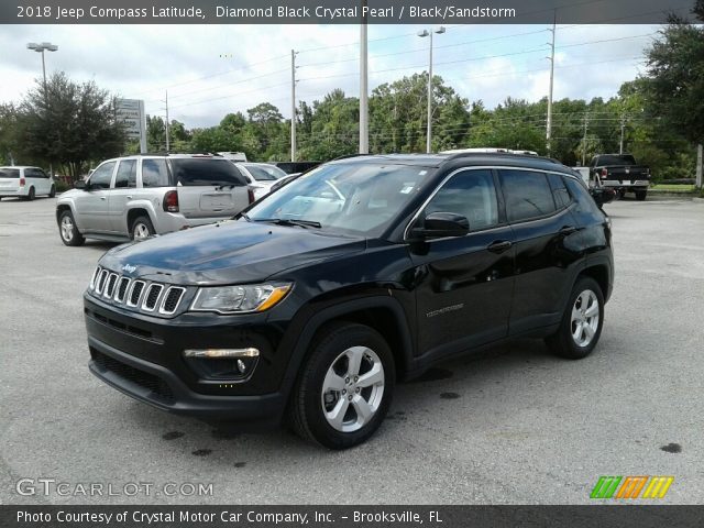 2018 Jeep Compass Latitude in Diamond Black Crystal Pearl