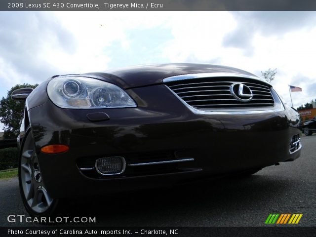 2008 Lexus SC 430 Convertible in Tigereye Mica