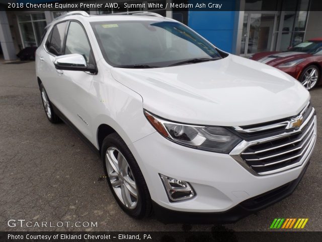 2018 Chevrolet Equinox Premier AWD in Summit White