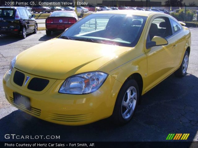 2008 Pontiac G5  in Competition Yellow