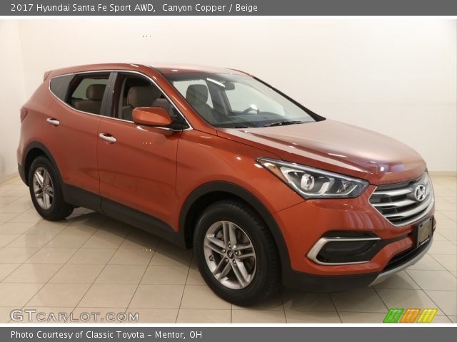 2017 Hyundai Santa Fe Sport AWD in Canyon Copper