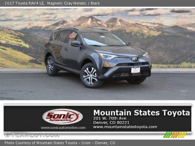 2017 Toyota RAV4 LE in Magnetic Gray Metallic