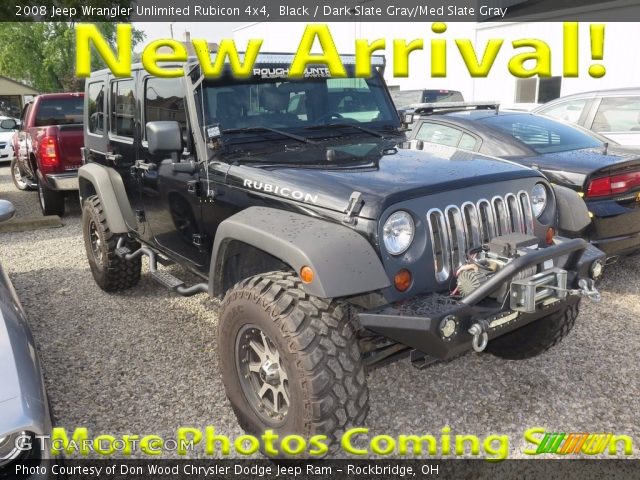 2008 Jeep Wrangler Unlimited Rubicon 4x4 in Black