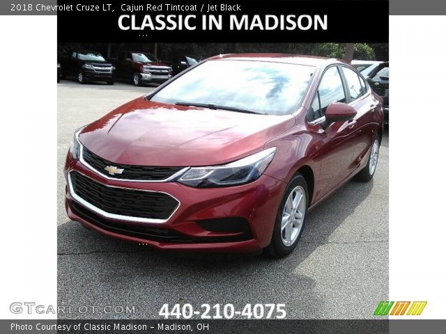 2018 Chevrolet Cruze LT in Cajun Red Tintcoat