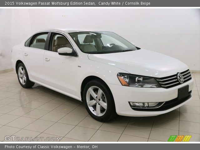 2015 Volkswagen Passat Wolfsburg Edition Sedan in Candy White