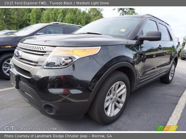 2015 Ford Explorer FWD in Tuxedo Black