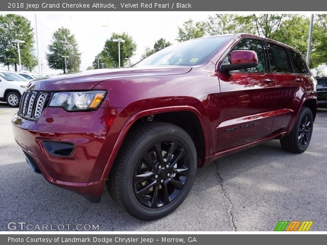 2018 Jeep Grand Cherokee Altitude in Velvet Red Pearl