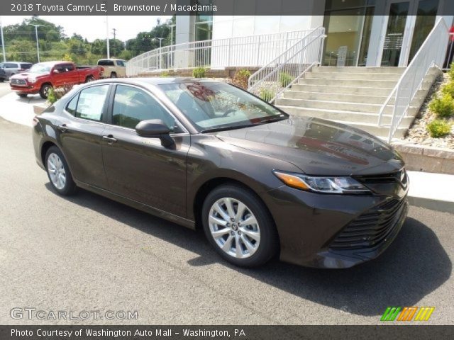 2018 Toyota Camry LE in Brownstone