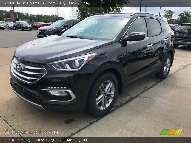 2018 Hyundai Santa Fe Sport AWD in Black