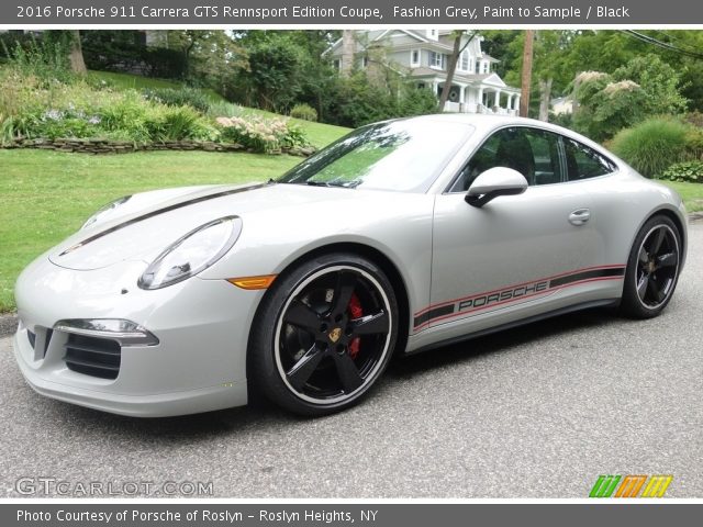 2016 Porsche 911 Carrera GTS Rennsport Edition Coupe in Fashion Grey, Paint to Sample