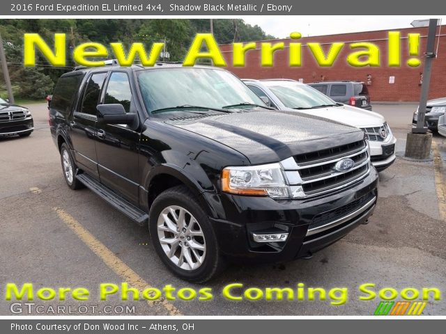 2016 Ford Expedition EL Limited 4x4 in Shadow Black Metallic