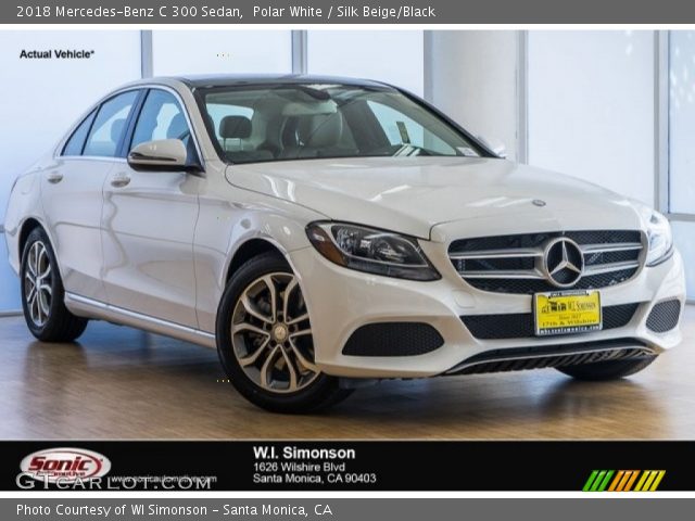 2018 Mercedes-Benz C 300 Sedan in Polar White