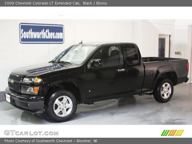 2009 Chevrolet Colorado LT Extended Cab in Black