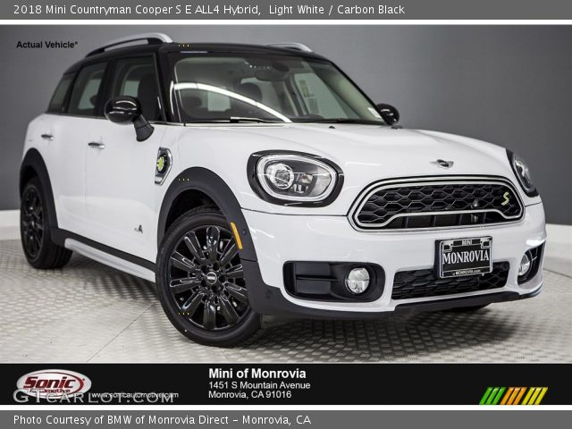 2018 Mini Countryman Cooper S E ALL4 Hybrid in Light White