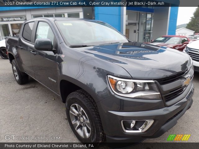 2017 Chevrolet Colorado Z71 Crew Cab 4x4 in Cyber Gray Metallic