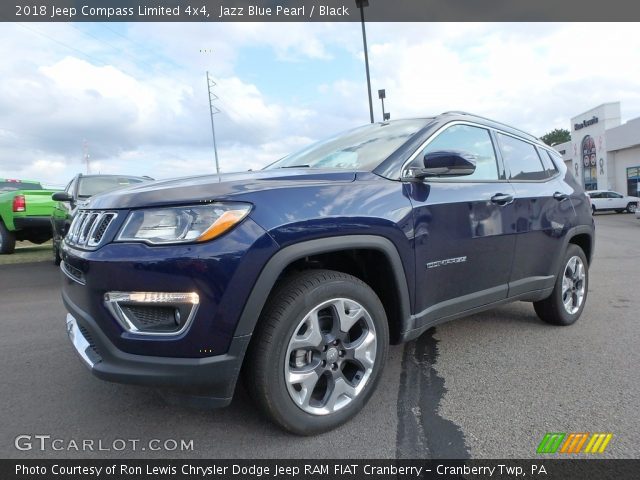 2018 Jeep Compass Limited 4x4 in Jazz Blue Pearl