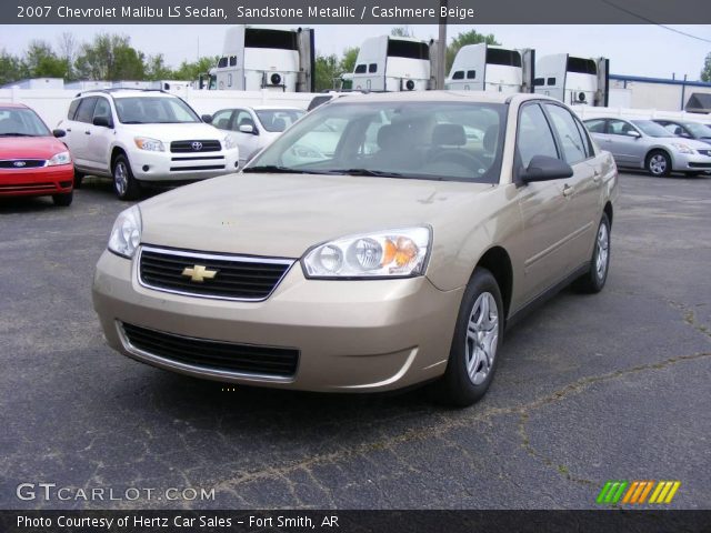 2007 Chevrolet Malibu LS Sedan in Sandstone Metallic