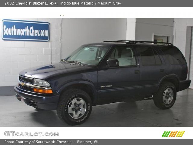 2002 Chevrolet Blazer LS 4x4 in Indigo Blue Metallic
