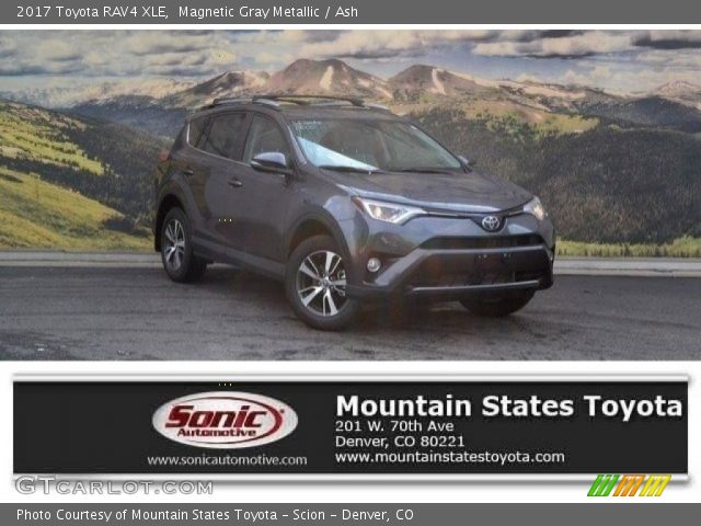 2017 Toyota RAV4 XLE in Magnetic Gray Metallic