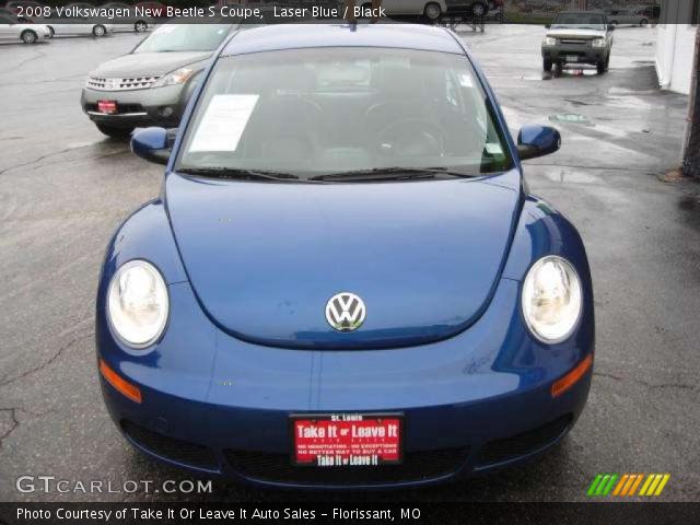2008 Volkswagen New Beetle S Coupe in Laser Blue