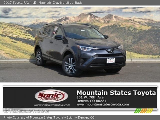 2017 Toyota RAV4 LE in Magnetic Gray Metallic