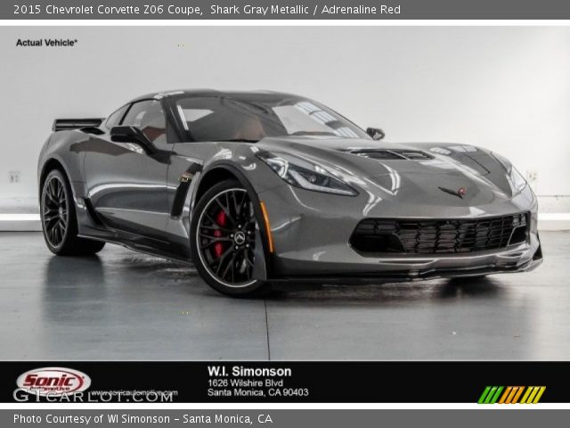 2015 Chevrolet Corvette Z06 Coupe in Shark Gray Metallic