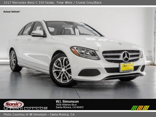 2017 Mercedes-Benz C 300 Sedan in Polar White
