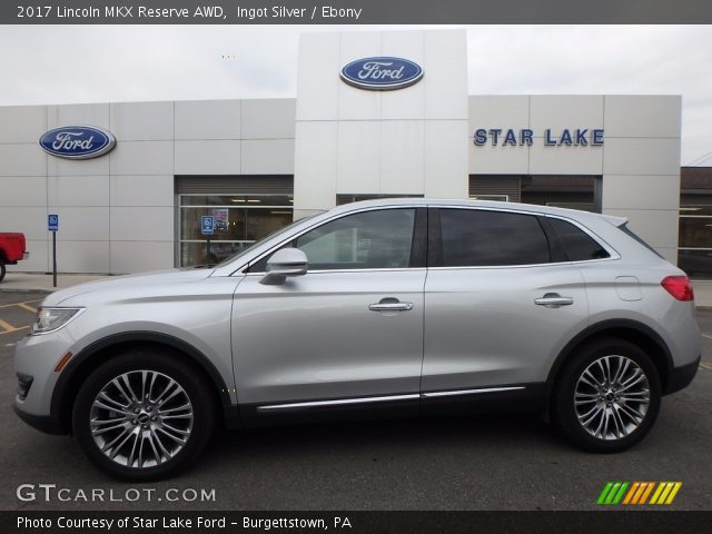 2017 Lincoln MKX Reserve AWD in Ingot Silver