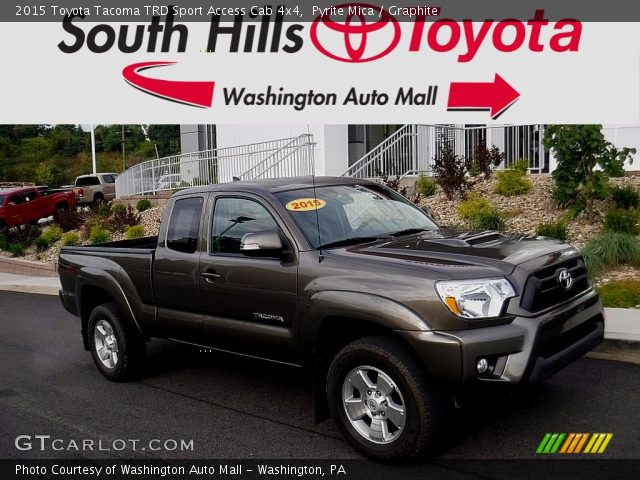 2015 Toyota Tacoma TRD Sport Access Cab 4x4 in Pyrite Mica