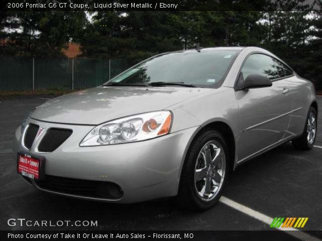 2006 Pontiac G6 GT Coupe in Liquid Silver Metallic