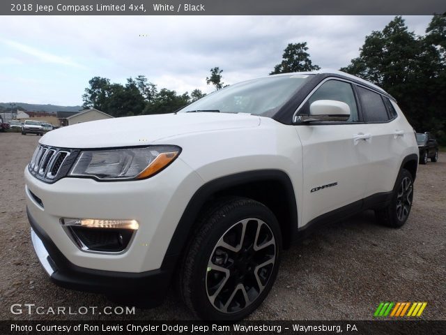 2018 Jeep Compass Limited 4x4 in White