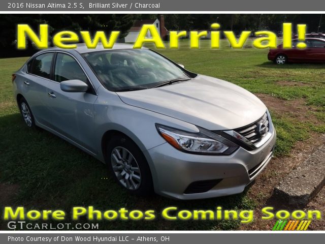 2016 Nissan Altima 2.5 S in Brilliant Silver
