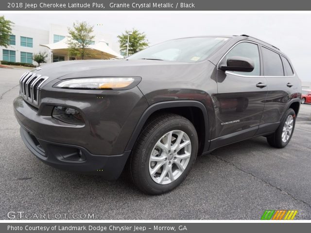 2018 Jeep Cherokee Latitude Plus in Granite Crystal Metallic