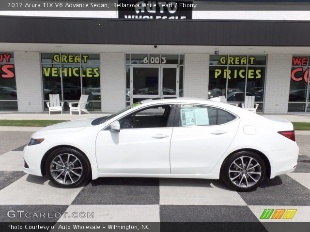 2017 Acura TLX V6 Advance Sedan in Bellanova White Pearl
