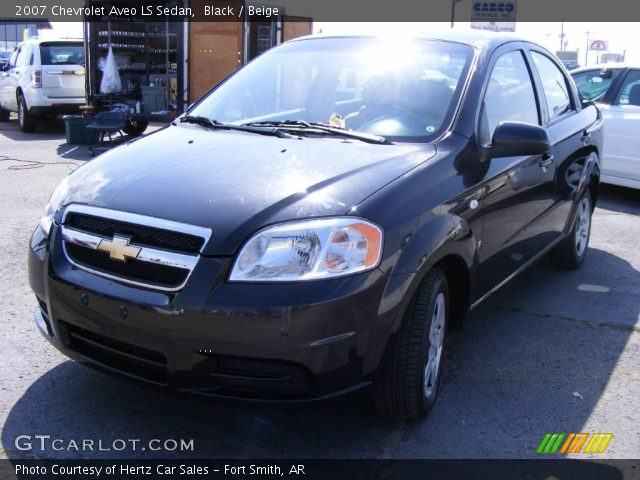 2007 Chevrolet Aveo LS Sedan in Black