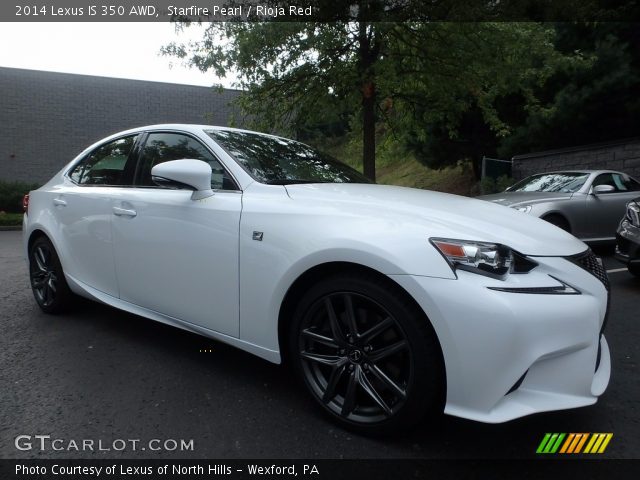 2014 Lexus IS 350 AWD in Starfire Pearl