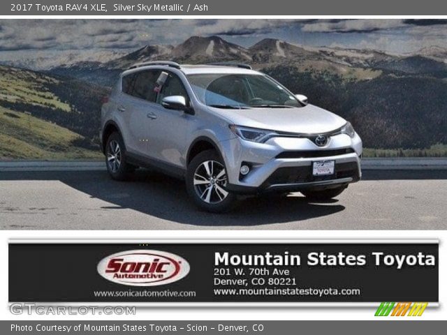 2017 Toyota RAV4 XLE in Silver Sky Metallic