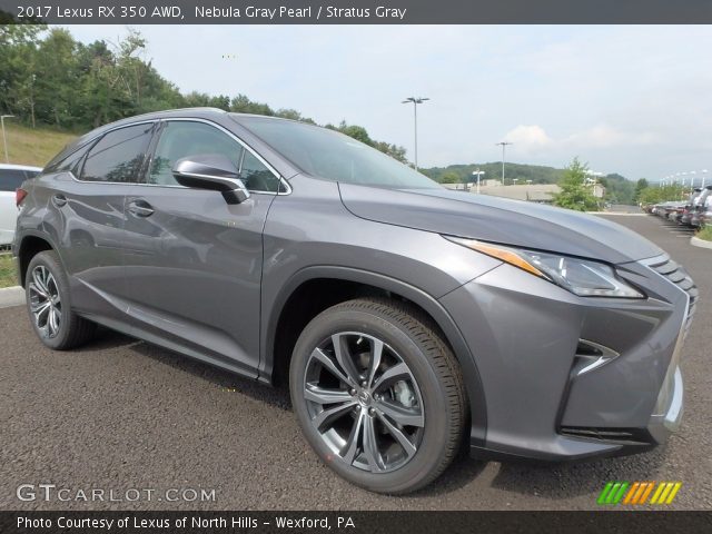 2017 Lexus RX 350 AWD in Nebula Gray Pearl