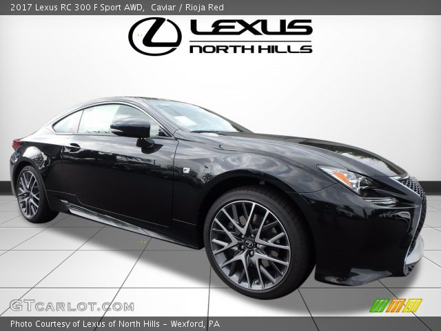 2017 Lexus RC 300 F Sport AWD in Caviar