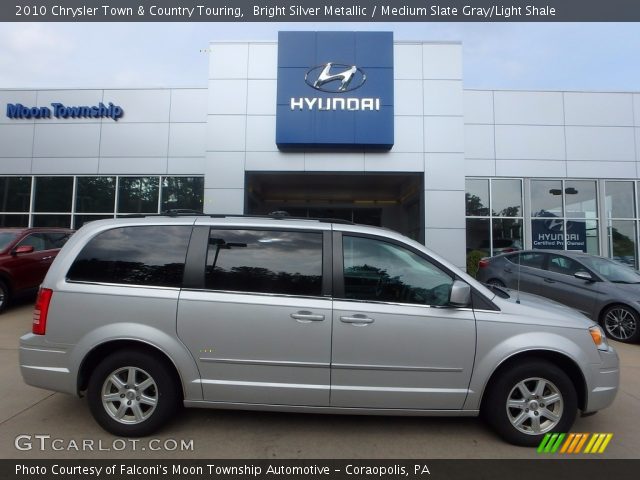 2010 Chrysler Town & Country Touring in Bright Silver Metallic