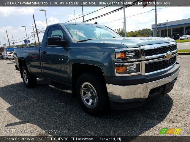 2014 Chevrolet Silverado 1500 WT Regular Cab 4x4 in Blue Granite Metallic