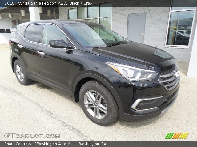 2018 Hyundai Santa Fe Sport AWD in Black
