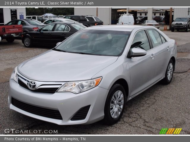 2014 Toyota Camry LE in Classic Silver Metallic