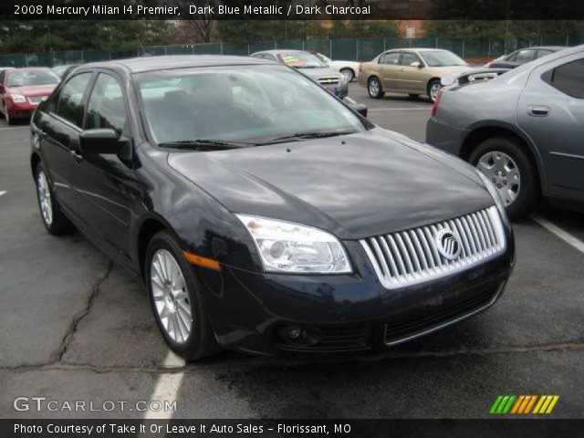 2008 Mercury Milan I4 Premier in Dark Blue Metallic