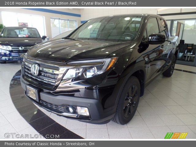 2018 Honda Ridgeline Black Edition AWD in Crystal Black Pearl