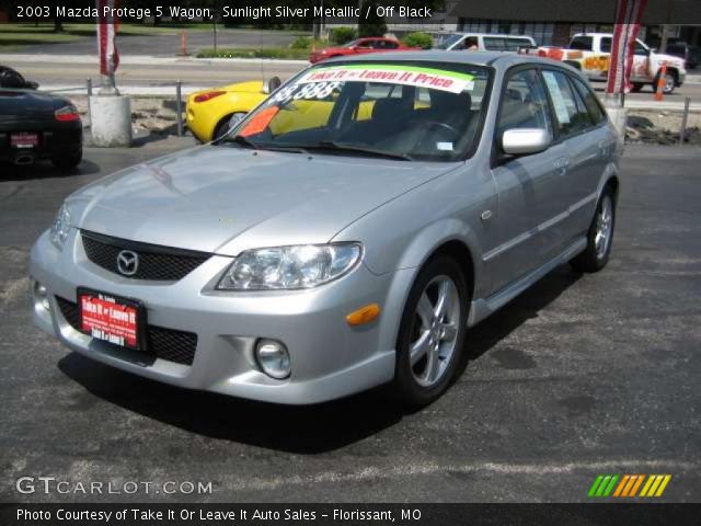 2003 Mazda Protege 5 Wagon in Sunlight Silver Metallic