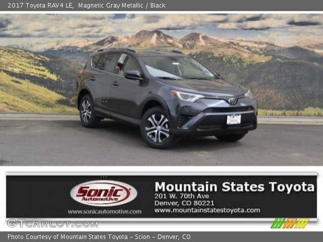 2017 Toyota RAV4 LE in Magnetic Gray Metallic